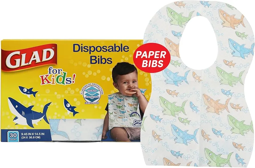 Glad Disposable Bib